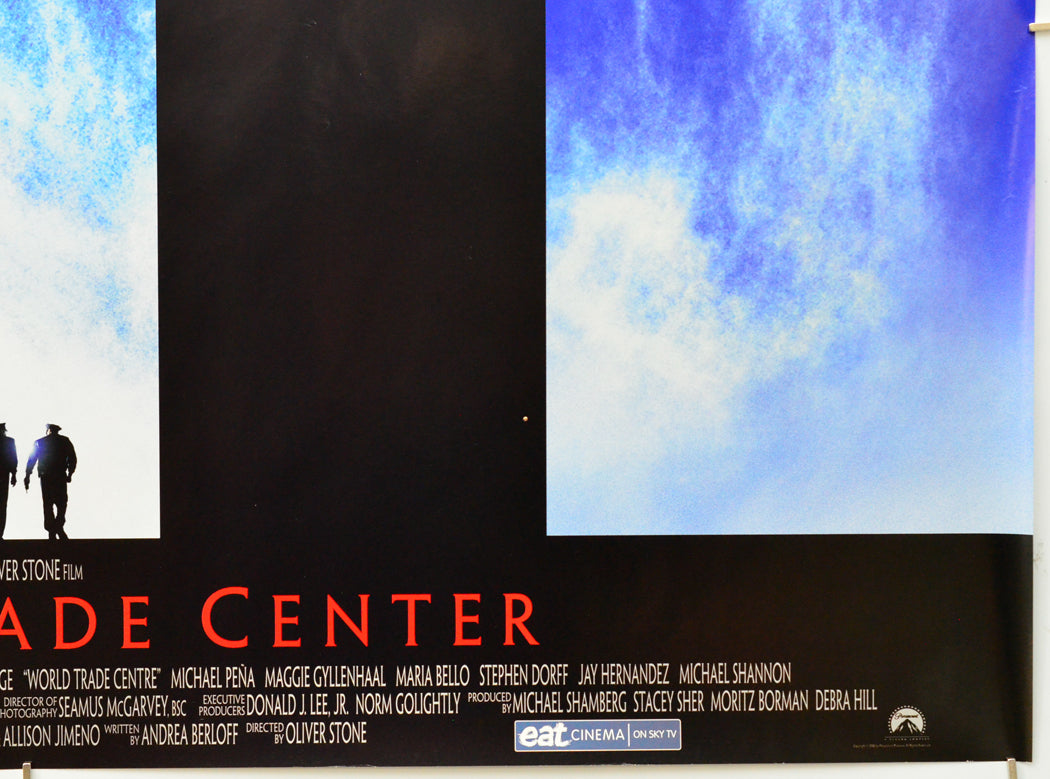World Trade Center (Bottom Right) Cinema Quad Movie Poster 