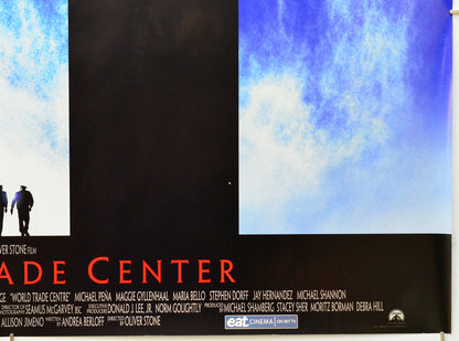 World Trade Center (Bottom Right) Cinema Quad Movie Poster 