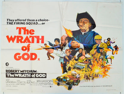 The Wrath Of God  Original British Quad Poster - Film Poster - Movie Poster