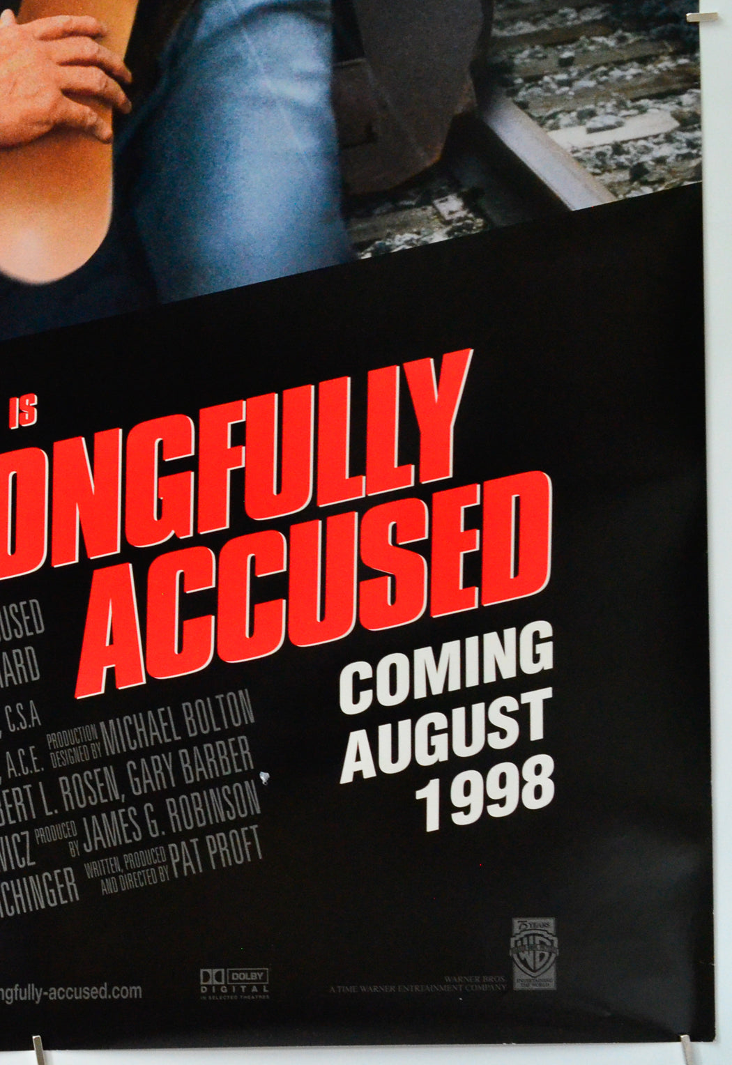 Wrongfully Accused (Bottom Right) Cinema One Sheet Movie Poster 