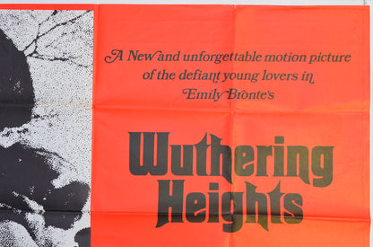 WUTHERING HEIGHTS (Top Right) Cinema Quad Movie Poster 