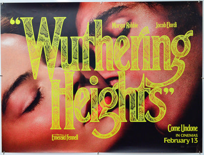 Wuthering Heights - Original Quad Poster - Film Poster - Movie Poster