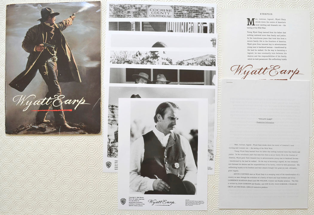 Wyatt Earp Original Cinema Exhibitors Press Kit 