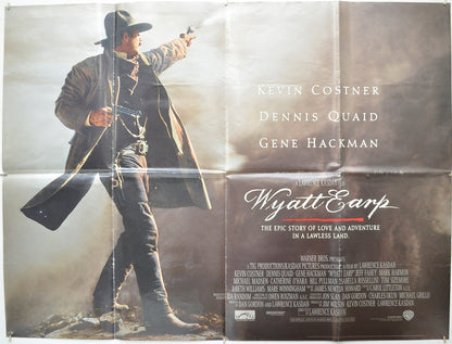 Wyatt Earp - Original Quad Poster - Film Poster - Movie Poster