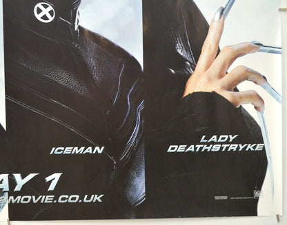 X-MEN 2 (Bottom Right) Cinema Quad Movie Poster 