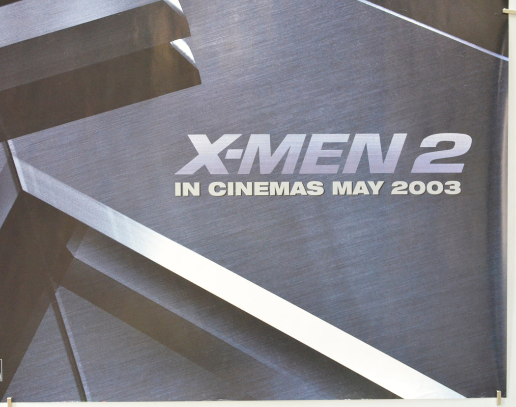 X-MEN 2 (Bottom Right) Cinema Quad Movie Poster 