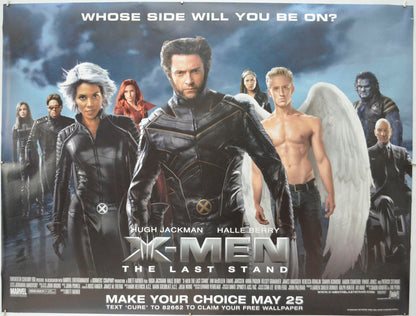 X-Men 3 : The Last Stand Original Quad Poster - Film Poster - Movie Poster