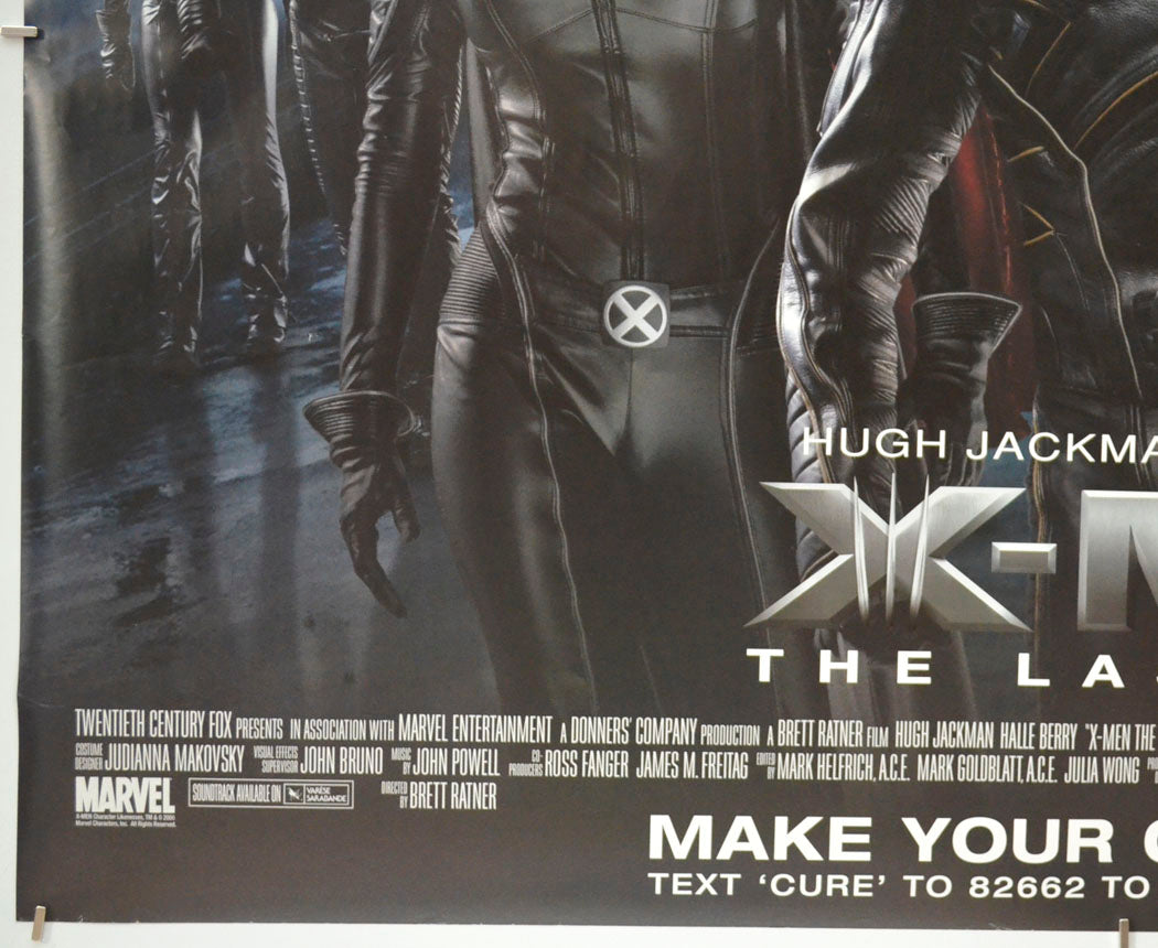 X-MEN 3 : THE LAST STAND (Bottom Left) Cinema Quad Movie Poster 