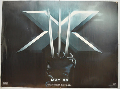 X-Men 3 : The Last Stand (Teaser / Advance Version) Original Quad Poster - Film Poster - Movie Poster