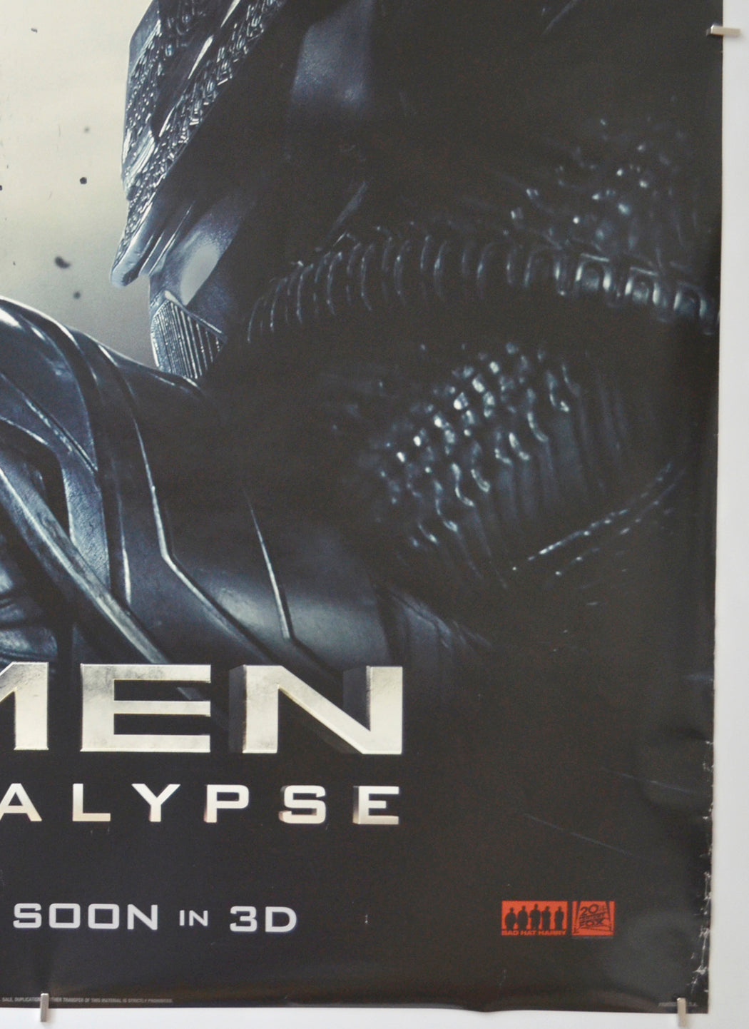 X-MEN : APOCALYPSE (Bottom Right) Cinema One Sheet Movie Poster 