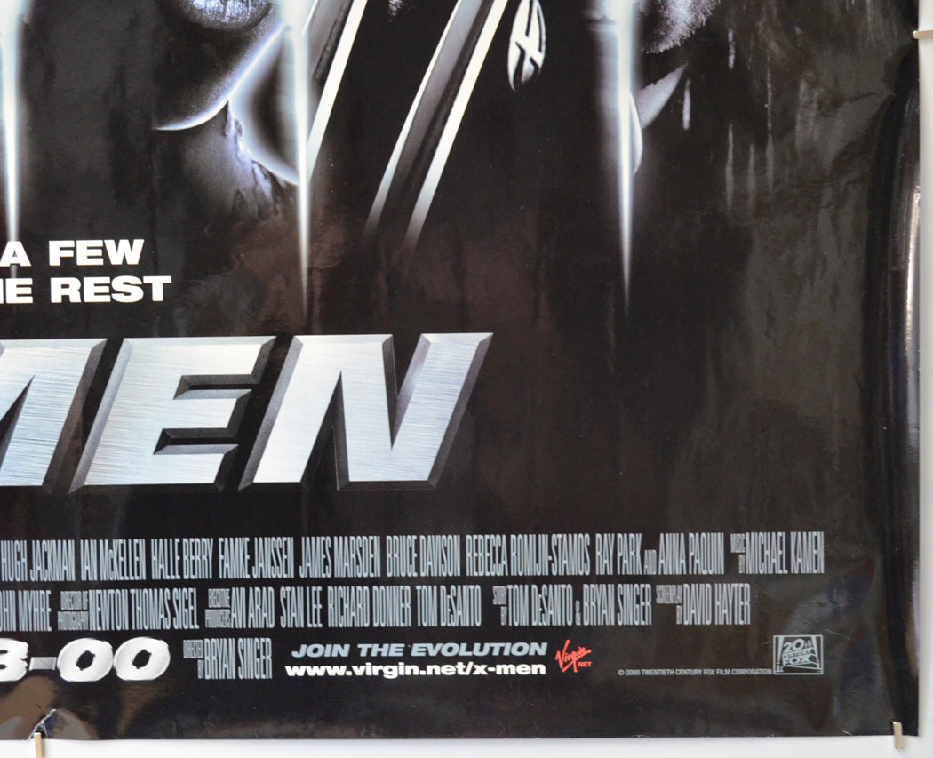 X-MEN (Bottom Right) Cinema Quad Movie Poster 