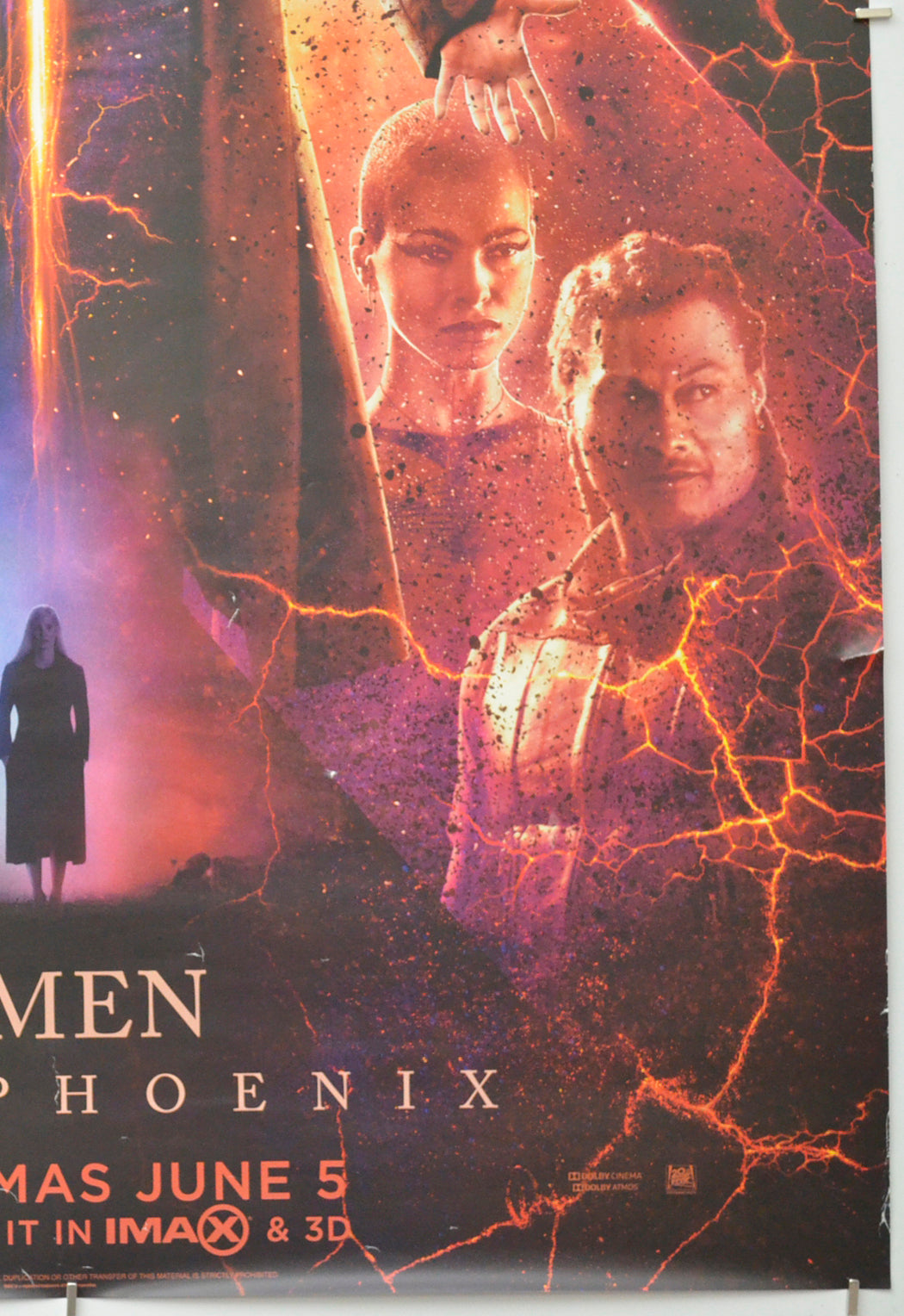 X-MEN: DARK PHOENIX (Bottom Right) Cinema One Sheet Movie Poster 