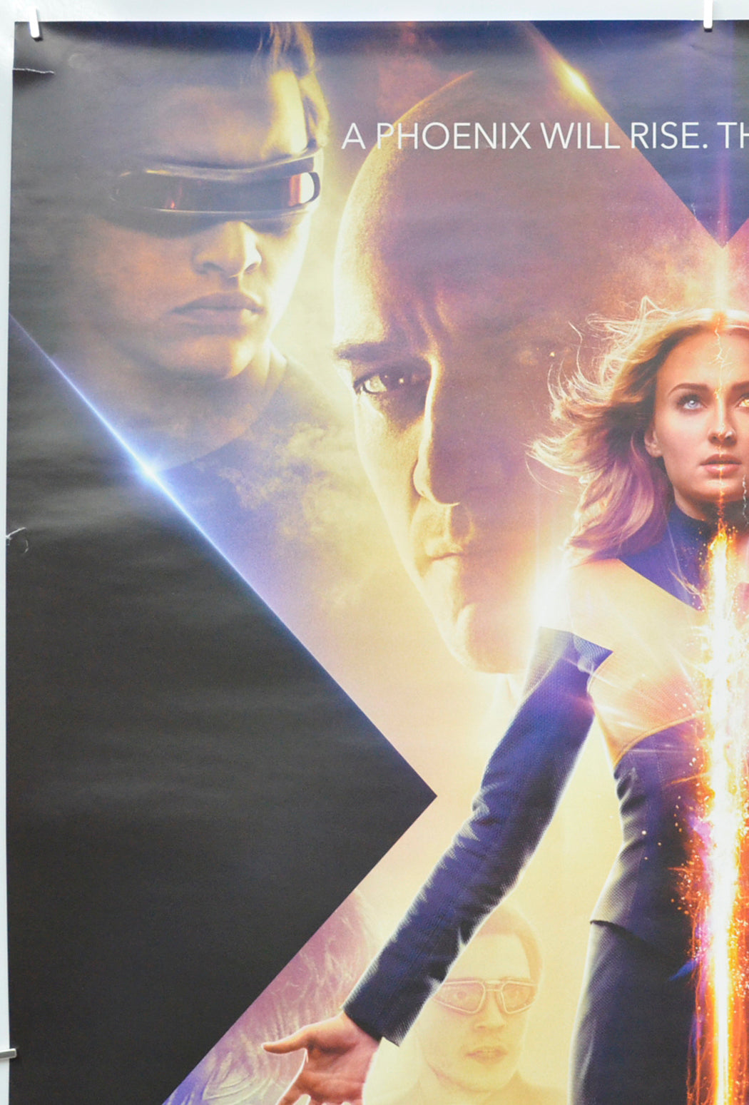 X-MEN: DARK PHOENIX (Top Left) Cinema One Sheet Movie Poster 