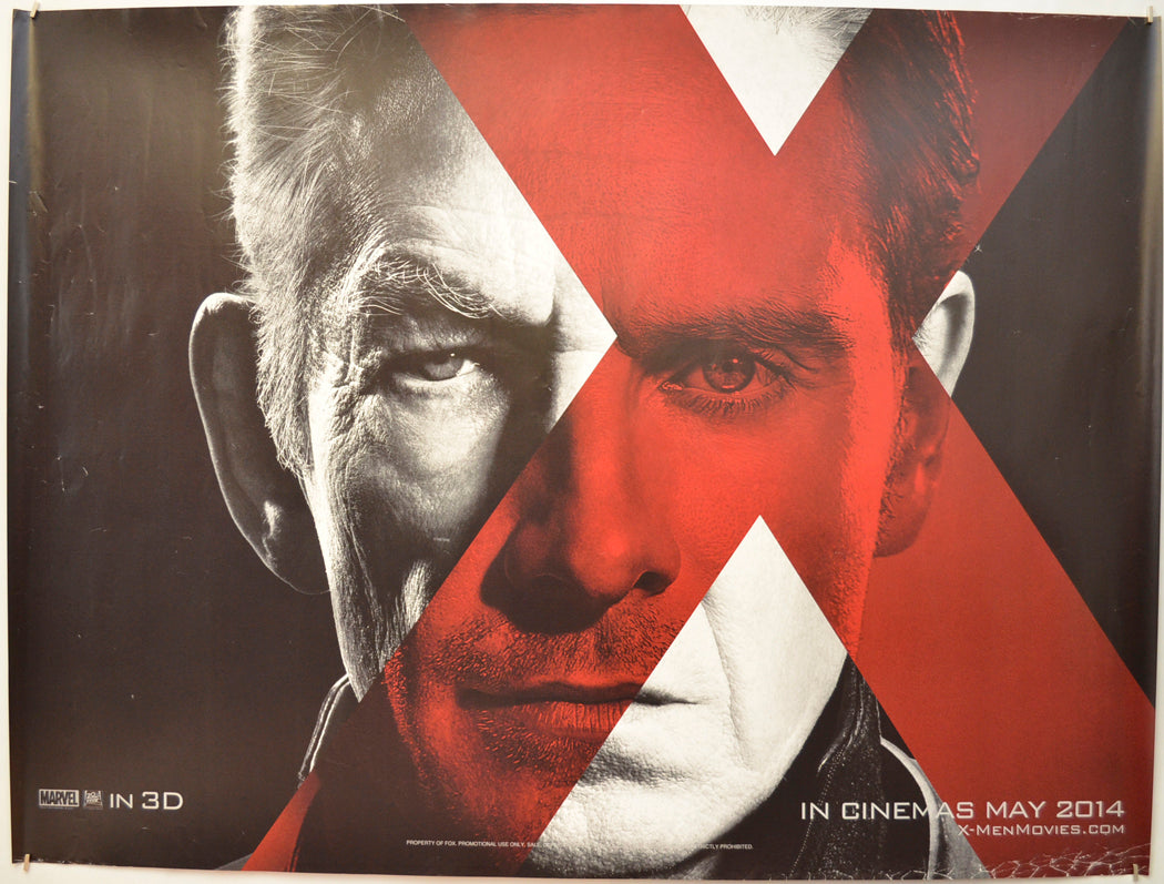 X-Men: Days Of Future Past (Magneto Teaser / Advance Version)  Original Quad Poster - Film Poster - Movie Poster