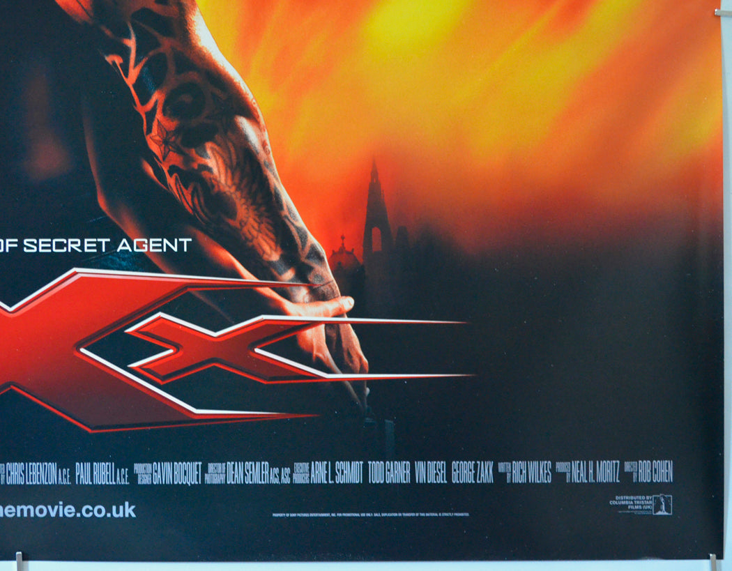 XXX (Bottom Right) Cinema Quad Movie Poster 