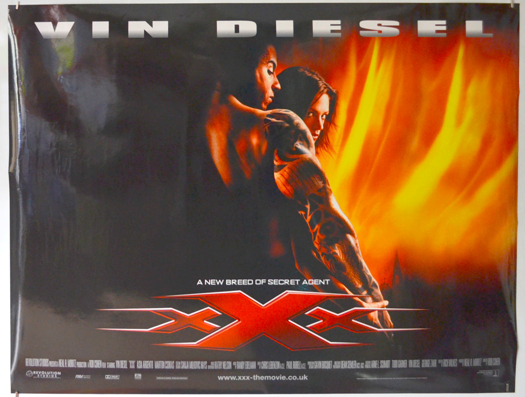 XXX  Original Quad Poster - Film Poster - Movie Poster