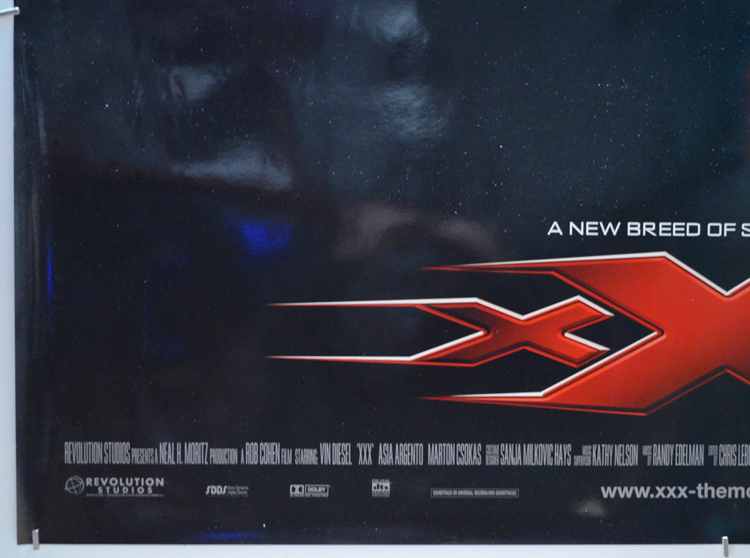 XXX (Bottom Left) Cinema Quad Movie Poster 