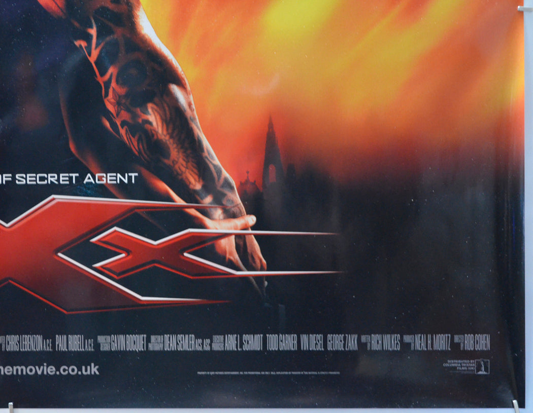 XXX (Bottom Right) Cinema Quad Movie Poster 