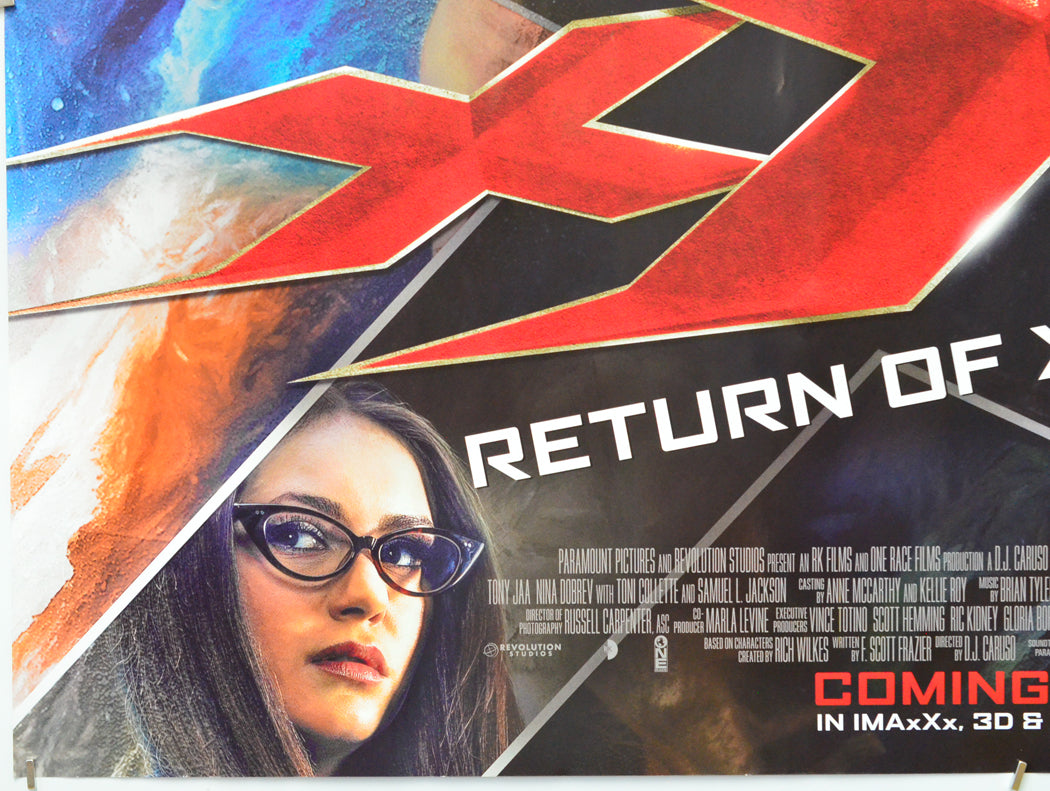 XXX - Return Of Xander Cage (Bottom Left) Cinema Quad Movie Poster 