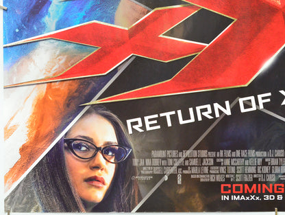 XXX - Return Of Xander Cage (Bottom Left) Cinema Quad Movie Poster 