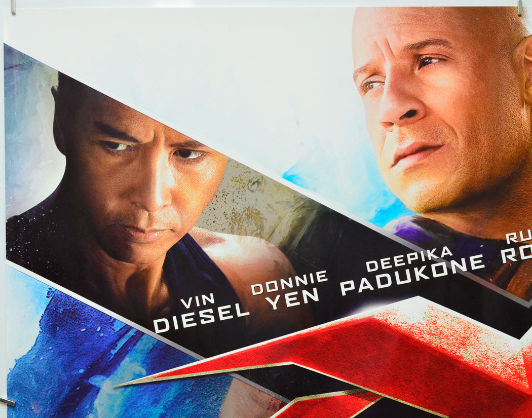 XXX - Return Of Xander Cage (Top Left) Cinema Quad Movie Poster 