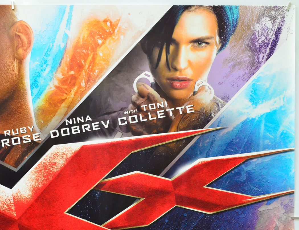 XXX - Return Of Xander Cage (Top Right) Cinema Quad Movie Poster 