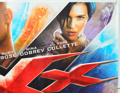 XXX - Return Of Xander Cage (Top Right) Cinema Quad Movie Poster 