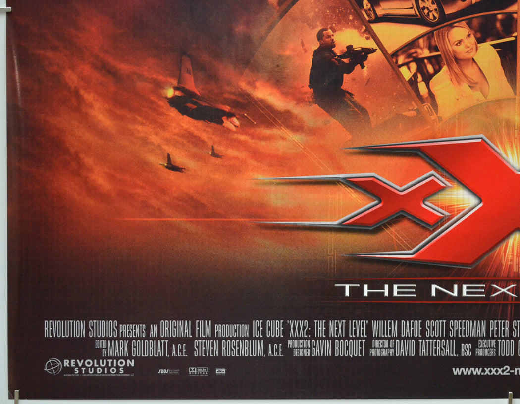 XXX 2 : THE NEXT LEVEL (Bottom Left) Cinema Quad Movie Poster 