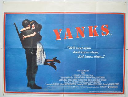 Yanks Original British Quad Poster - Film Poster - Movie Poster 