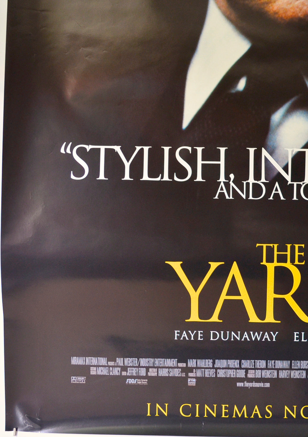 THE YARDS (Bottom Left) Cinema 4 Sheet Movie Poster 