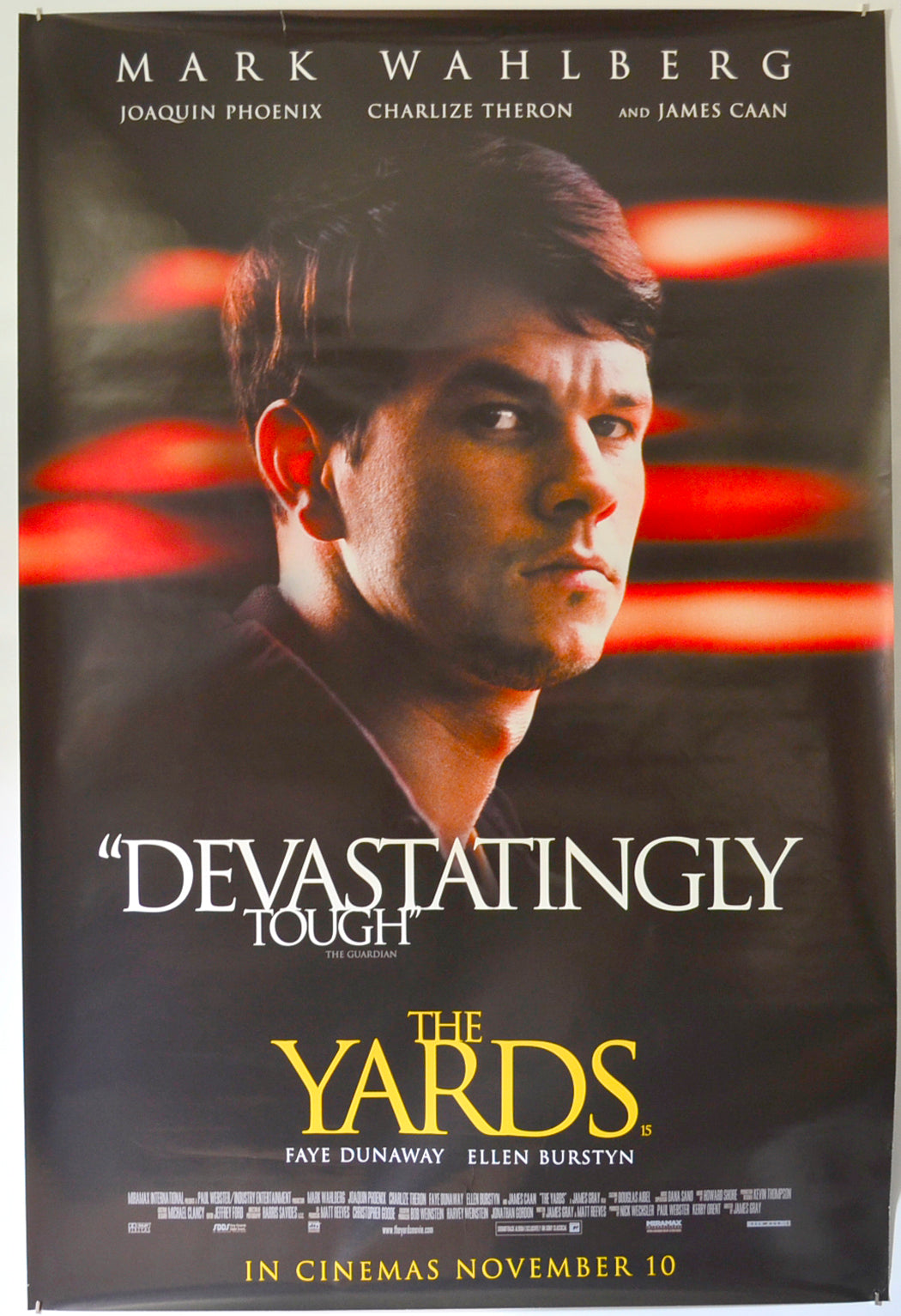 The Yards  (Mark Wahlberg Version)  Original British 4 Sheet Poster  - Film Poster - Movie Poster