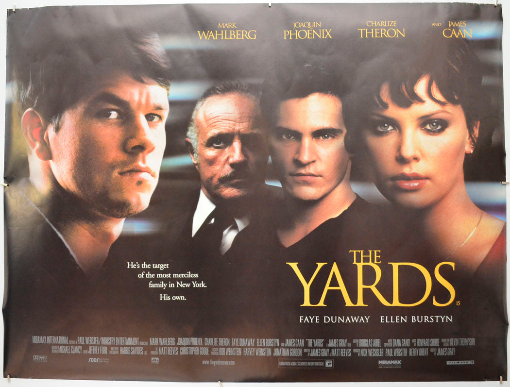 The Yards Original Quad Poster - Film Poster - Movie Poster