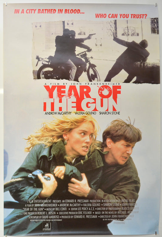 Year of the Gun Original One Sheet Poster - Film Poster - Movie Poster  