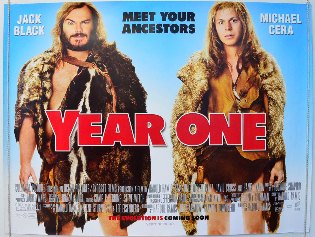 Year One Original British Quad Poster - Film Poster - Movie Poster 