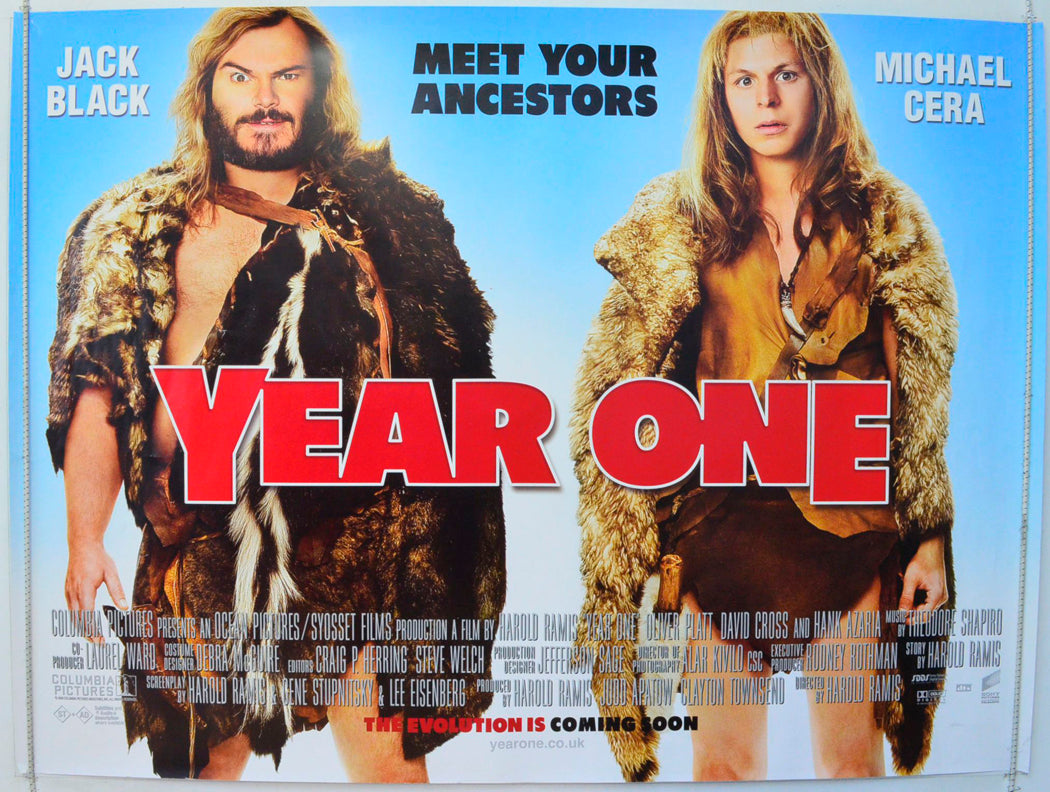 Year One Original British Quad Poster - Film Poster - Movie Poster 