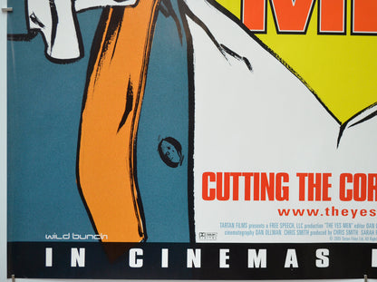 THE YES MEN (Bottom Left) Cinema Quad Movie Poster 