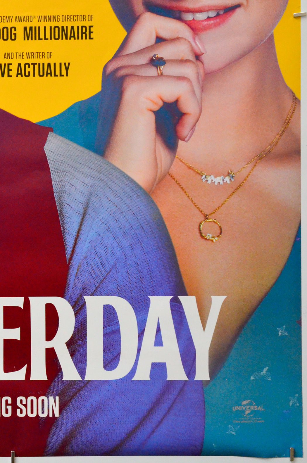 Yesterday (Bottom Right) Cinema One Sheet Movie Poster 
