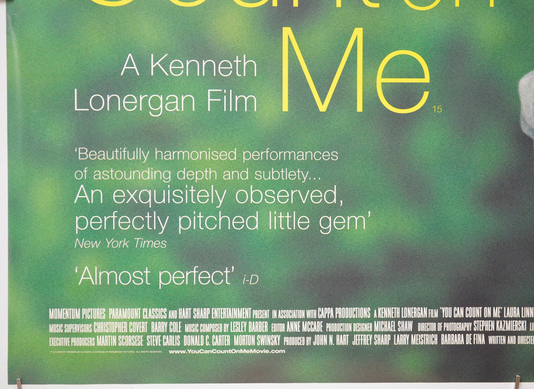 YOU CAN COUNT ON ME (Bottom Left) Cinema Quad Movie Poster 