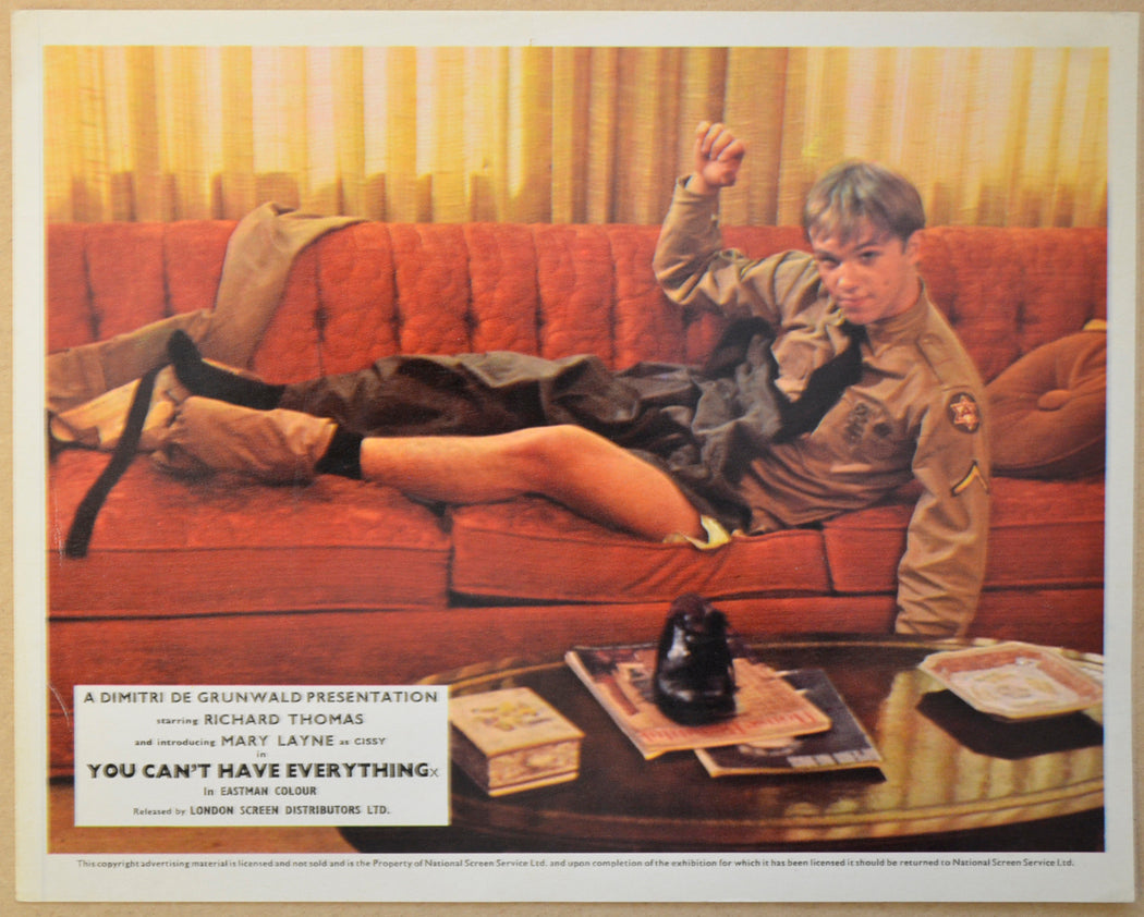 YOU CAN’T HAVE EVERYTHING (Card 1) Cinema Colour FOH Stills / Lobby Cards 