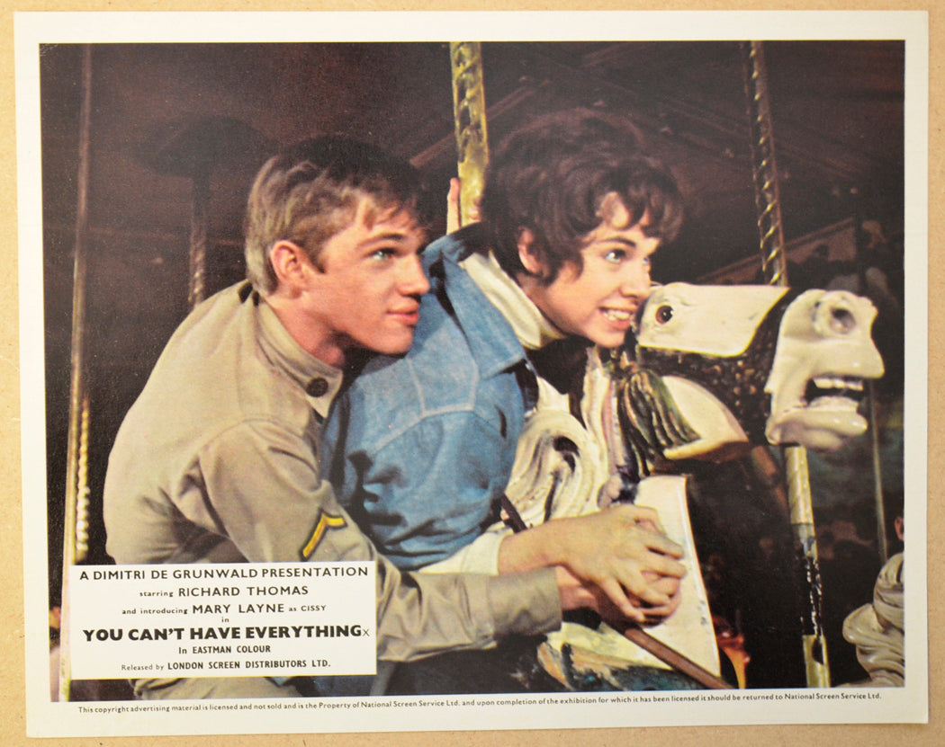 YOU CAN’T HAVE EVERYTHING (Card 3) Cinema Colour FOH Stills / Lobby Cards 