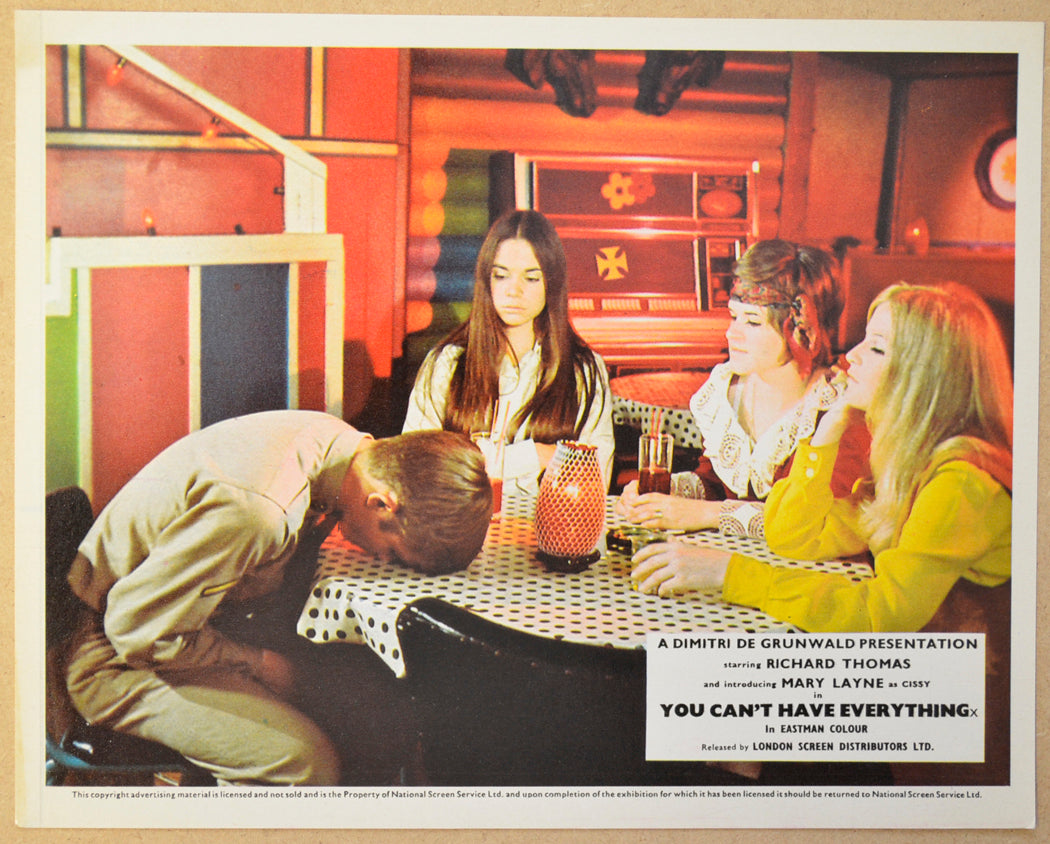 YOU CAN’T HAVE EVERYTHING (Card 7) Cinema Colour FOH Stills / Lobby Cards 