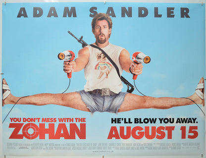 You Don’t Mess With The Zohan Original Quad Poster - Film Poster - Movie Poster