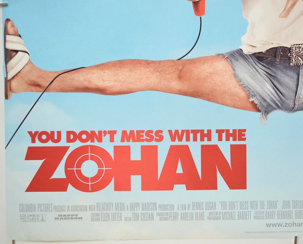 YOU DON’T MESS WITH THE ZOHAN (Bottom Left) Cinema Quad Movie Poster 