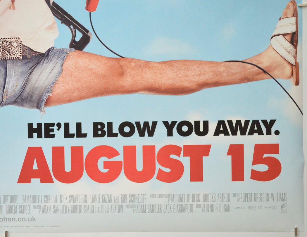 YOU DON’T MESS WITH THE ZOHAN (Bottom Right) Cinema Quad Movie Poster 