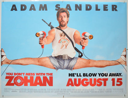 You Don’t Mess With The Zohan Original Quad Poster - Film Poster - Movie Poster