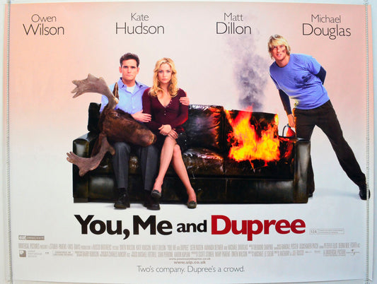 You, Me And Dupree Original British Quad Poster - Film Poster - Movie Poster 