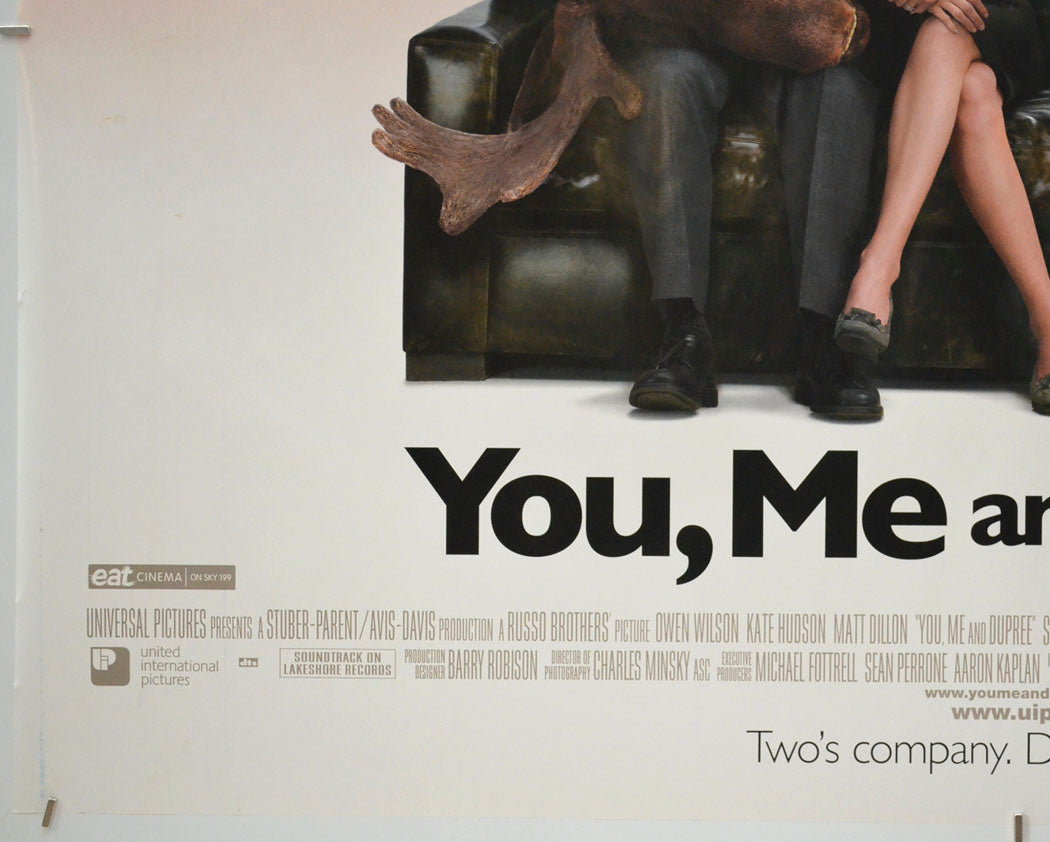 YOU, ME AND DUPREE (Bottom Left) Cinema Quad Movie Poster 