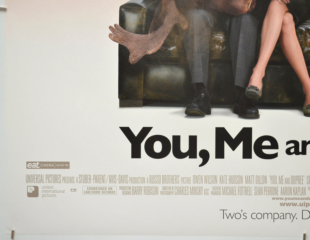 YOU, ME AND DUPREE (Bottom Left) Cinema Quad Movie Poster 