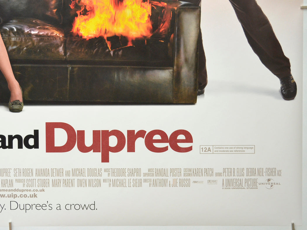 YOU, ME AND DUPREE (Bottom Right) Cinema Quad Movie Poster 