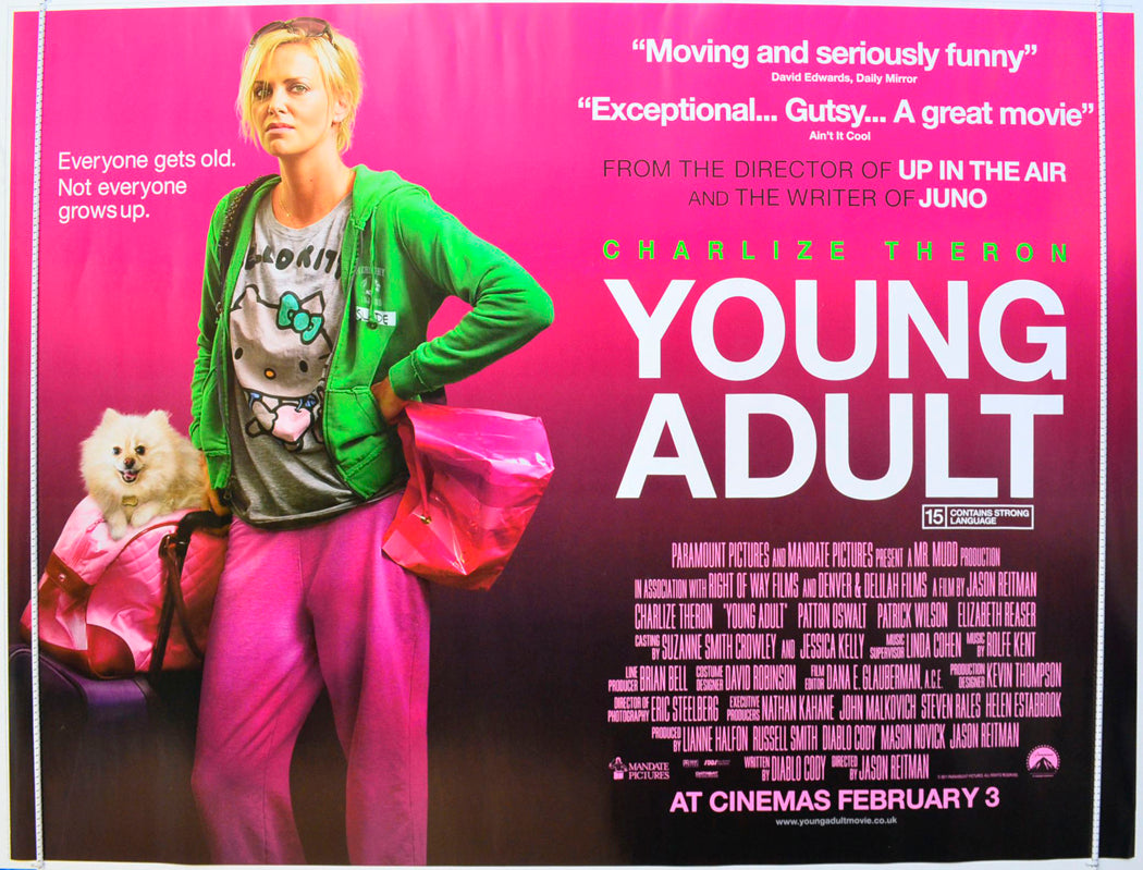 Young Adult Original British Quad Poster - Film Poster - Movie Poster 